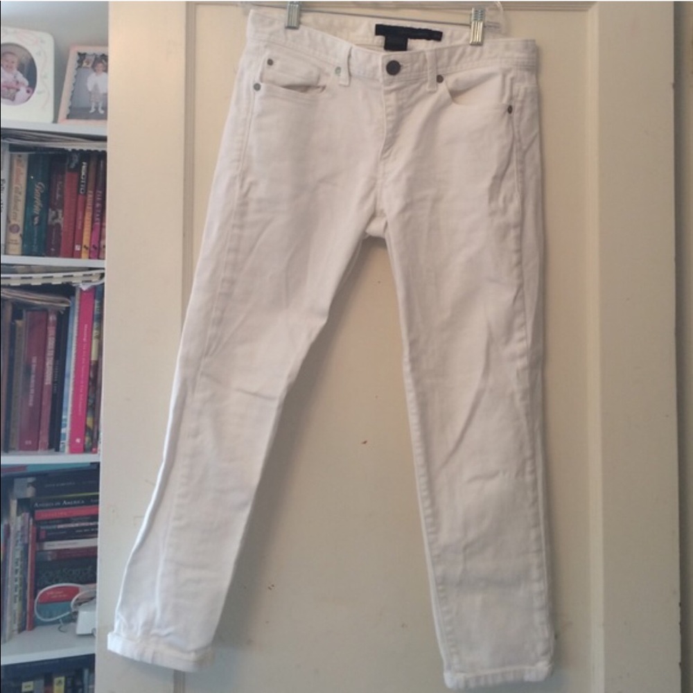 Calvin Klein white jeans